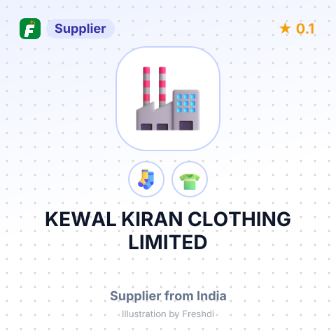 KEWAL KIRAN CLOTHING LIMITED – summary card, no photo uploaded yet
