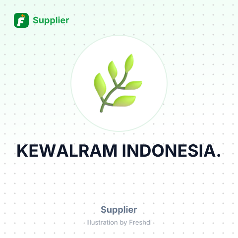 KEWALRAM INDONESIA. – summary card, no photo uploaded yet