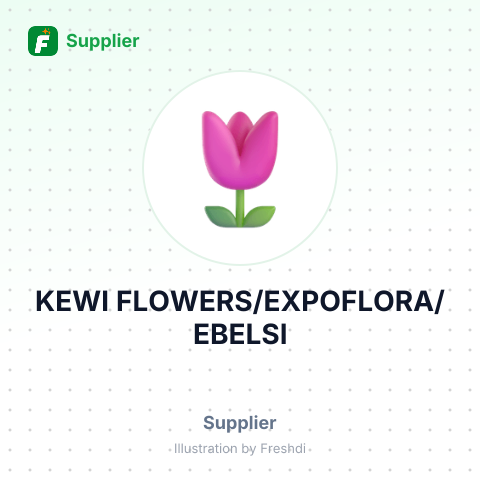 KEWI FLOWERS/EXPOFLORA/EBELSI – summary card, no photo uploaded yet