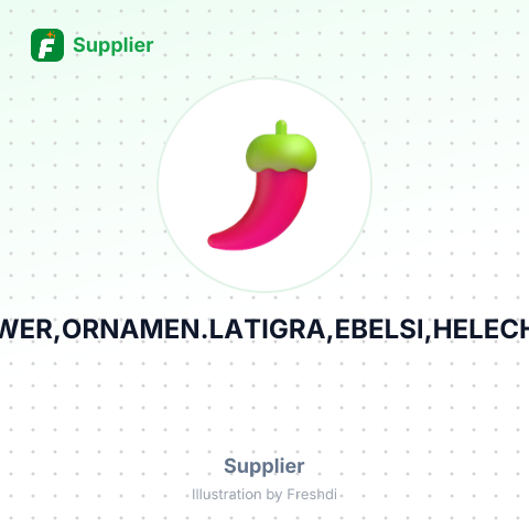 KEWIFLOWER,ORNAMEN.LATIGRA,EBELSI,HELECHOSTICOS – summary card, no photo uploaded yet