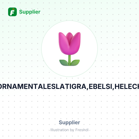 KEWIFLOWER,ORNAMENTALESLATIGRA,EBELSI,HELECHO,EXPOFLORA – summary card, no photo uploaded yet