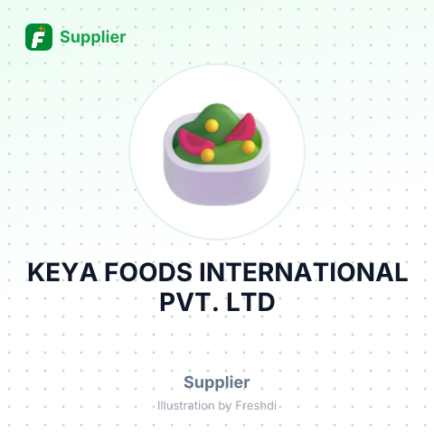 KEYA FOODS INTERNATIONAL PVT. LTD – summary card, no photo uploaded yet