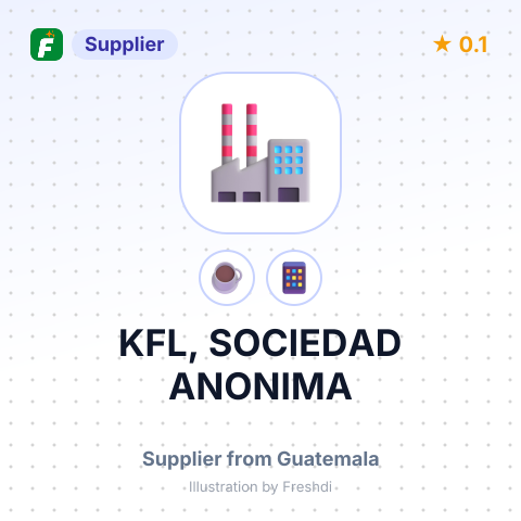 KFL, SOCIEDAD ANONIMA – summary card, no photo uploaded yet