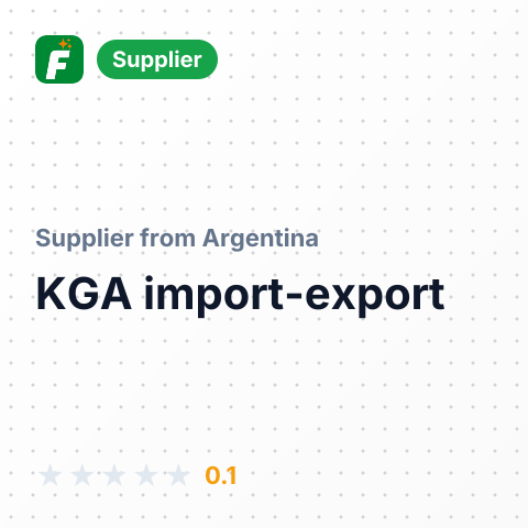 KGA import-export – summary card, no photo uploaded yet