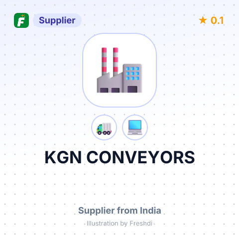 KGN CONVEYORS – summary card, no photo uploaded yet