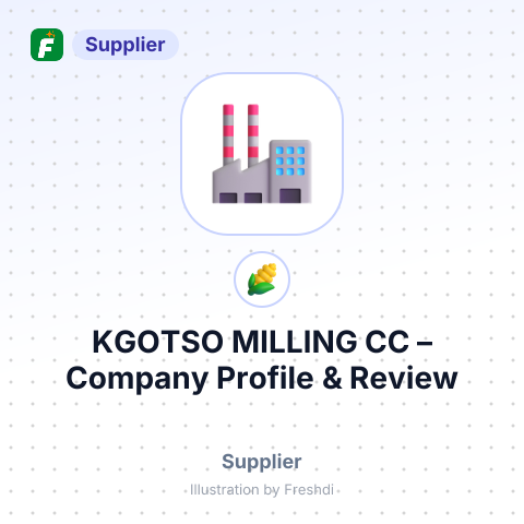 KGOTSO MILLING CC – summary card, no photo uploaded yet