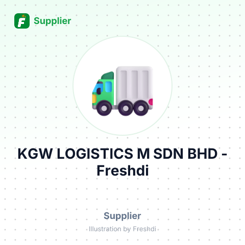 KGW LOGISTICS M SDN BHD – summary card, no photo uploaded yet