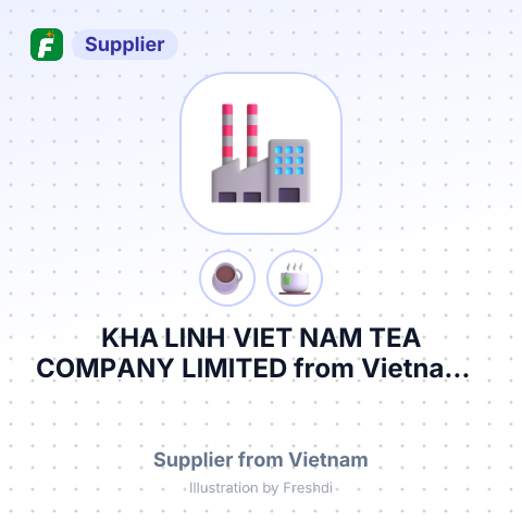 KHA LINH VIET NAM TEA COMPANY LIMITED – summary card, no photo uploaded yet