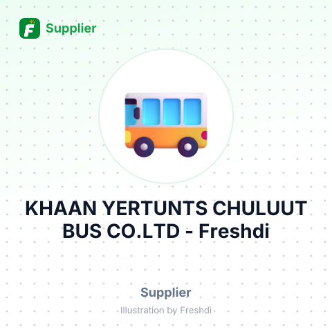 KHAAN YERTUNTS CHULUUT BUS CO.LTD – summary card, no photo uploaded yet