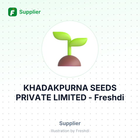 KHADAKPURNA SEEDS PRIVATE LIMITED – summary card, no photo uploaded yet