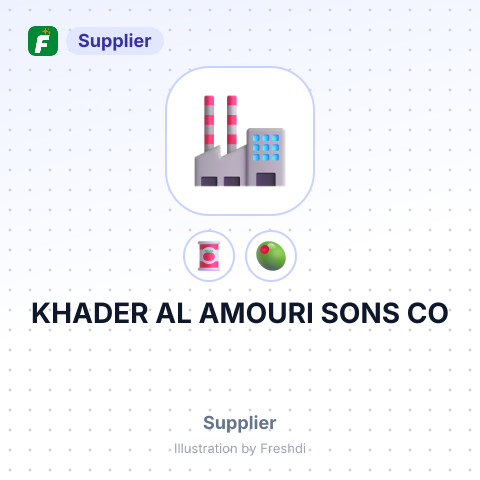 KHADER AL AMOURI SONS CO – summary card, no photo uploaded yet