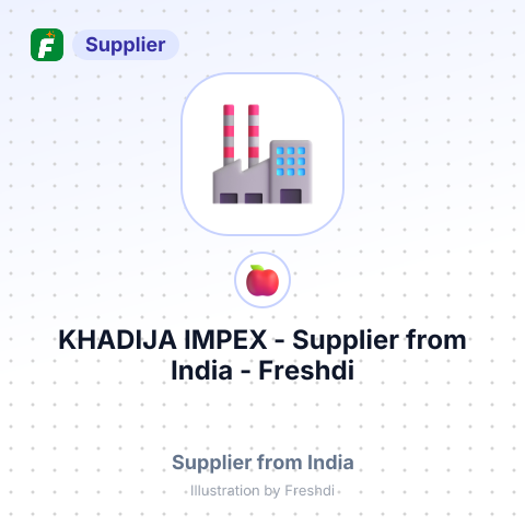 KHADIJA IMPEX – summary card, no photo uploaded yet