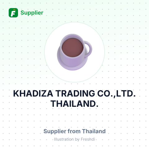 KHADIZA TRADING CO.,LTD. THAILAND. – summary card, no photo uploaded yet