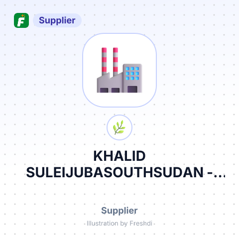 KHALID SULEIJUBASOUTHSUDAN – summary card, no photo uploaded yet