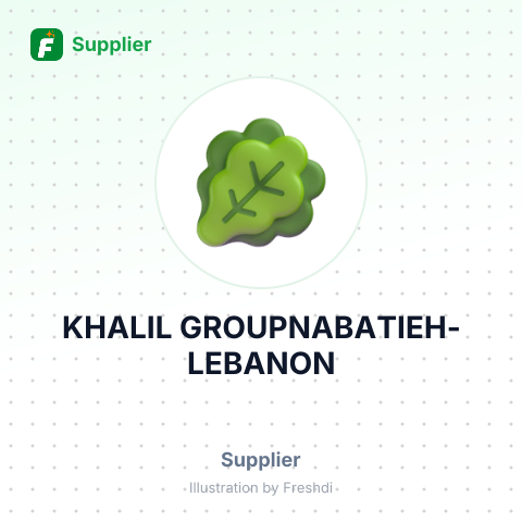 KHALIL GROUPNABATIEH-LEBANON – summary card, no photo uploaded yet