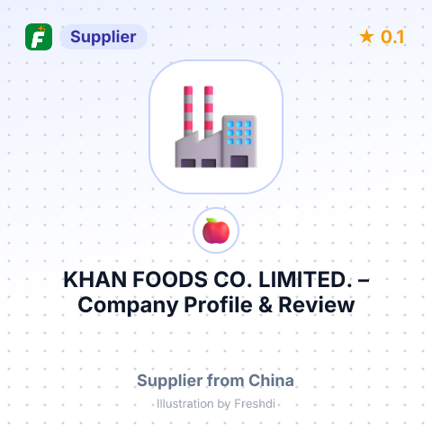 KHAN FOODS CO. LIMITED. – summary card, no photo uploaded yet