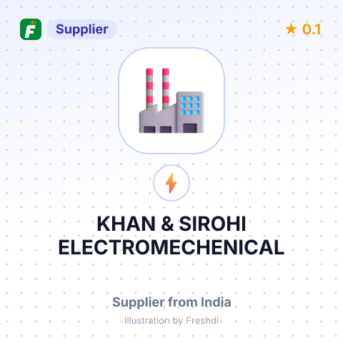 KHAN & SIROHI ELECTROMECHENICAL – summary card, no photo uploaded yet