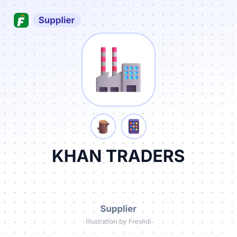 KHAN TRADERS – summary card, no photo uploaded yet