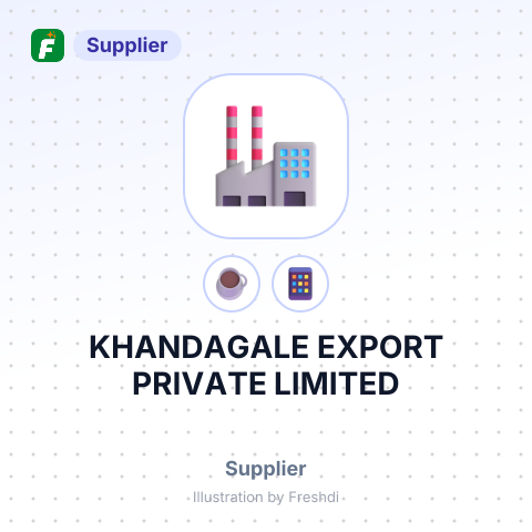 KHANDAGALE EXPORT PRIVATE LIMITED – summary card, no photo uploaded yet