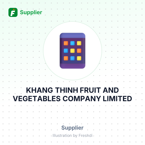KHANG THINH FRUIT AND VEGETABLES COMPANY LIMITED – summary card, no photo uploaded yet