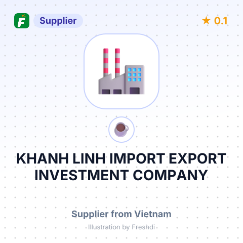 KHANH LINH IMPORT EXPORT INVESTMENT COMPANY LIMITED – summary card, no photo uploaded yet