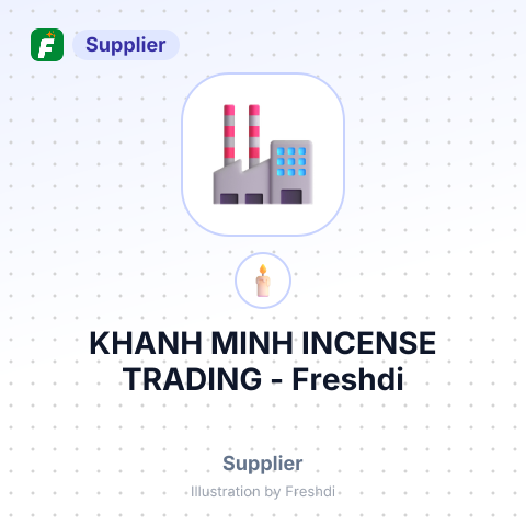 KHANH MINH INCENSE TRADING – summary card, no photo uploaded yet
