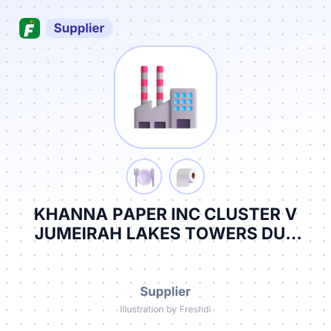 KHANNA PAPER INC CLUSTER V JUMEIRAH LAKES TOWERS DUB CHEYENNE WY US – summary card, no photo uploaded yet