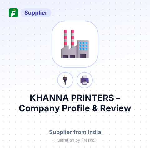 KHANNA PRINTERS – summary card, no photo uploaded yet