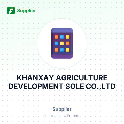 KHANXAY AGRICULTURE DEVELOPMENT SOLE CO.,LTD – summary card, no photo uploaded yet