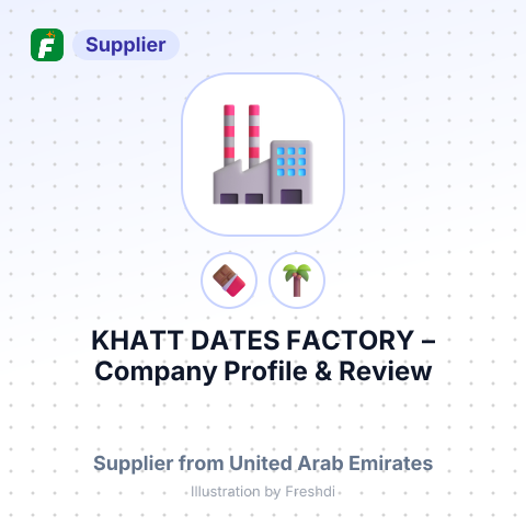 KHATT DATES FACTORY – summary card, no photo uploaded yet