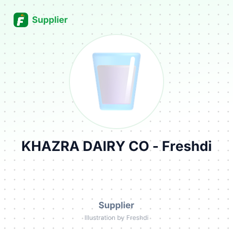 KHAZRA DAIRY CO – summary card, no photo uploaded yet