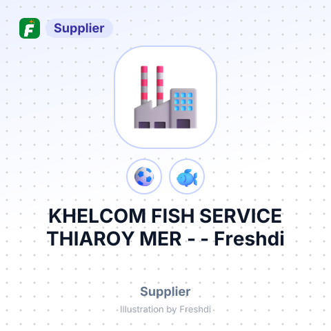 KHELCOM FISH SERVICE THIAROY MER - – summary card, no photo uploaded yet