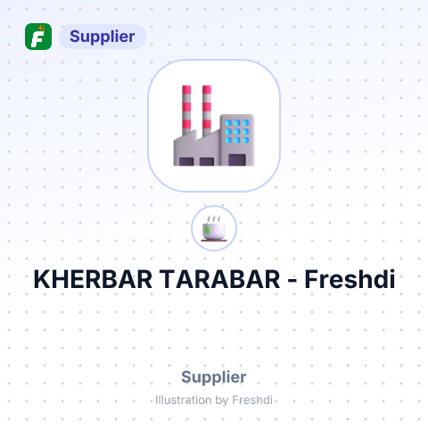 KHERBAR TARABAR – summary card, no photo uploaded yet