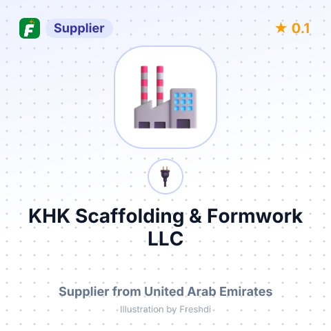KHK Scaffolding & Formwork LLC – summary card, no photo uploaded yet