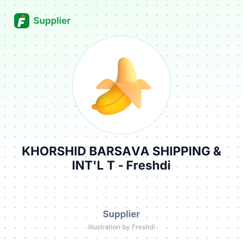 KHORSHID BARSAVA SHIPPING & INT'L T – summary card, no photo uploaded yet