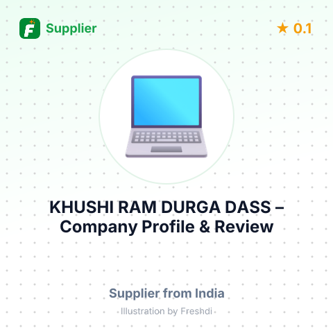 KHUSHI RAM DURGA DASS – summary card, no photo uploaded yet