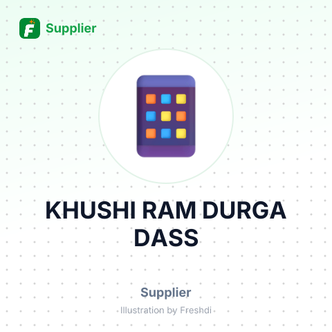 KHUSHI RAM DURGA DASS – summary card, no photo uploaded yet