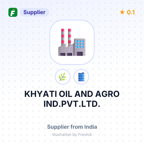 KHYATI OIL AND AGRO IND.PVT.LTD. – summary card, no photo uploaded yet