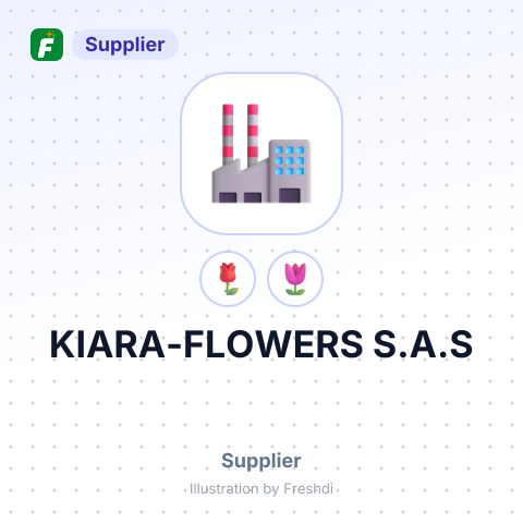 KIARA-FLOWERS S.A.S – summary card, no photo uploaded yet
