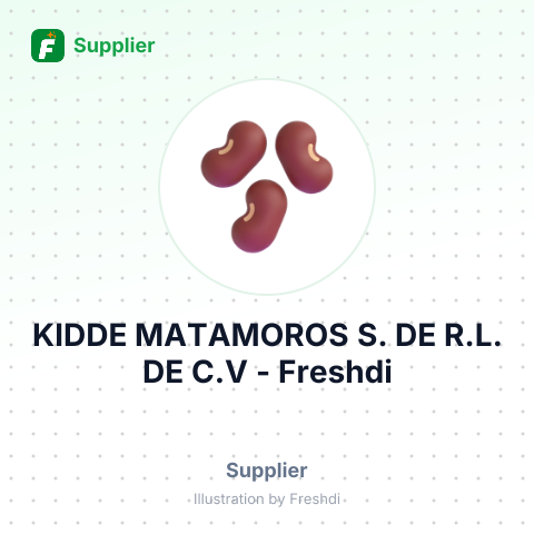 KIDDE MATAMOROS S. DE R.L. DE C.V – summary card, no photo uploaded yet