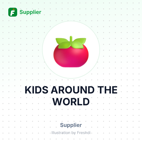 KIDS AROUND THE WORLD – summary card, no photo uploaded yet
