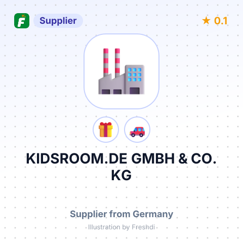 KIDSROOM.DE GMBH & CO. KG – summary card, no photo uploaded yet