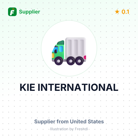 KIE INTERNATIONAL – summary card, no photo uploaded yet