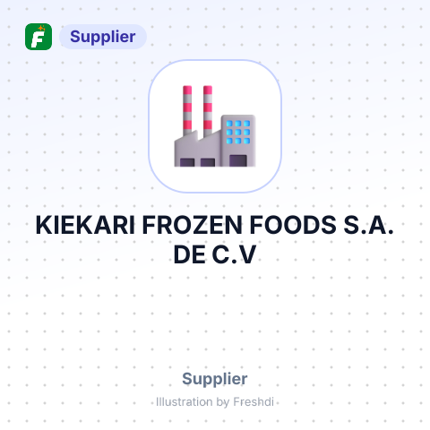 KIEKARI FROZEN FOODS S.A. DE C.V – summary card, no photo uploaded yet