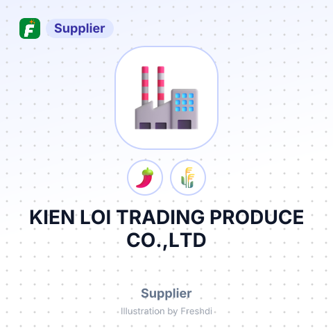 KIEN LOI TRADING PRODUCE CO.,LTD – summary card, no photo uploaded yet