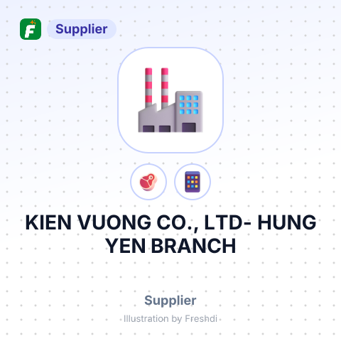 KIEN VUONG CO., LTD- HUNG YEN BRANCH – summary card, no photo uploaded yet