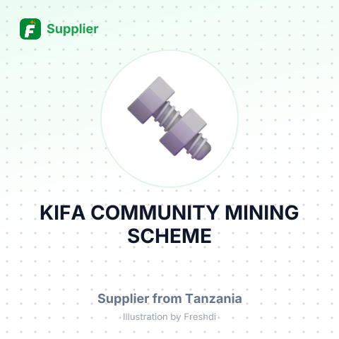 KIFA COMMUNITY MINING SCHEME – summary card, no photo uploaded yet