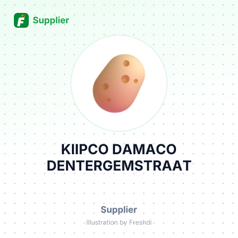 KIIPCO DAMACO DENTERGEMSTRAAT – summary card, no photo uploaded yet