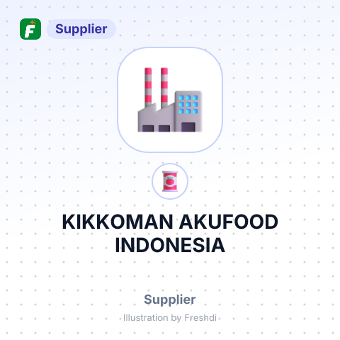 KIKKOMAN AKUFOOD INDONESIA – summary card, no photo uploaded yet