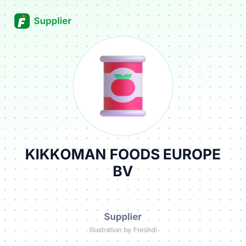 KIKKOMAN FOODS EUROPE BV – summary card, no photo uploaded yet